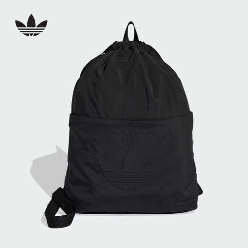 adidas阿迪达斯三叶草通勤休闲运动束口袋双肩包夏中性 KE0109