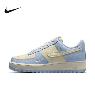 NIKE耐克女鞋空军一号运动鞋AIR FORCE 1蓝色休闲板鞋IV3222-400