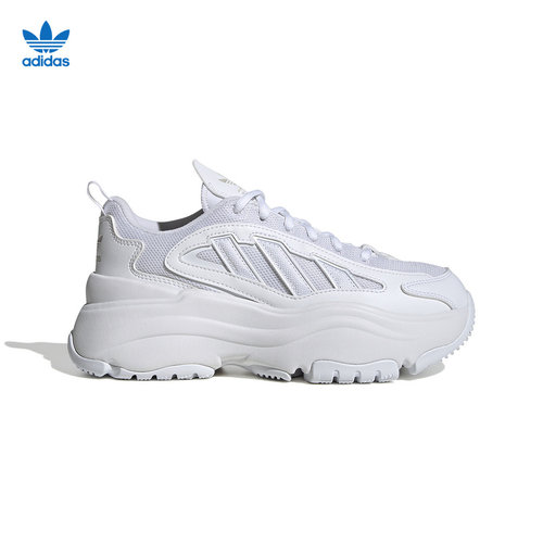 阿迪达斯adidas2025春季女子OZGAIA厚底增高百搭运动休闲鞋IG6047