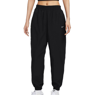 Nike耐克女裤秋新款宽松运动休闲梭织速干束脚收口长裤FV7669-010