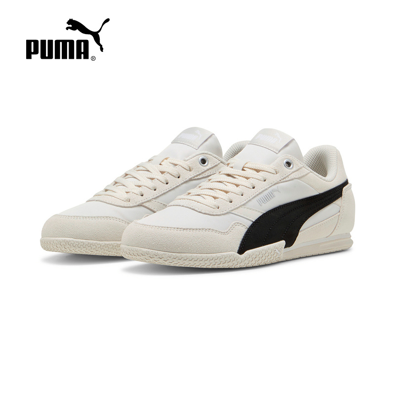 PUMA彪马薄底鞋女鞋2025新款经典复古休闲鞋拼接板鞋403554-01