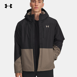 安德玛外套男Porter保暖抓绒三合一户外运动休闲夹克6001213-200