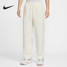 NIKE耐克男裤加绒2026新款刺绣小标抽绳可束脚直筒长裤IQ3709-133