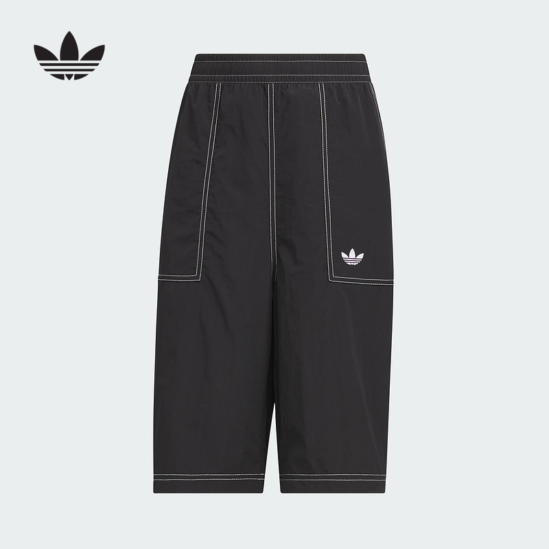 adidas阿迪达斯三叶草迪士尼101斑点狗联名25夏男大童短裤 KG6629