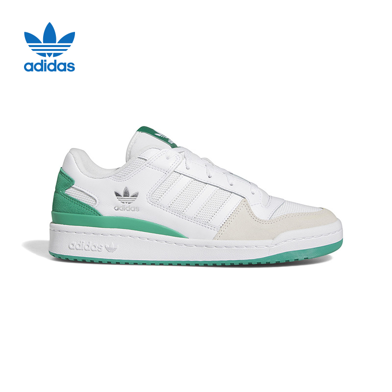 Adidas阿迪达斯三叶草夏新款Forum Low Cl男女运动休闲板鞋FZ6262