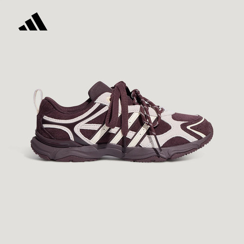 adidas阿迪达斯「跃舞鞋」2026冬女超轻稳定休闲薄底运动鞋LA4341