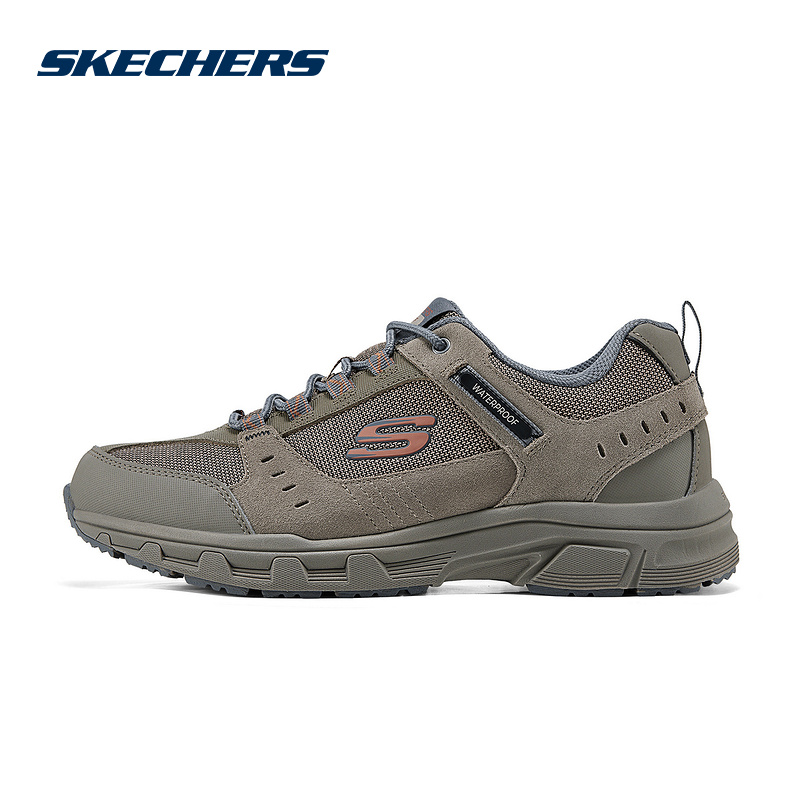 SKECHERS斯凯奇男鞋25春季新款低帮运动休闲鞋跑步鞋 237386C-TAN