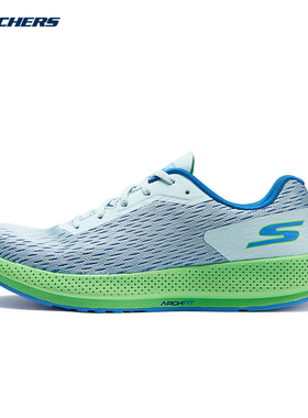 SKECHERS斯凯奇春季女子厚底缓震休闲舒适透气运动鞋172050/BLGR