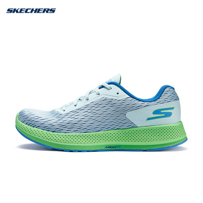 SKECHERS斯凯奇春季女子厚底缓震休闲舒适透气运动鞋172050/BLGR