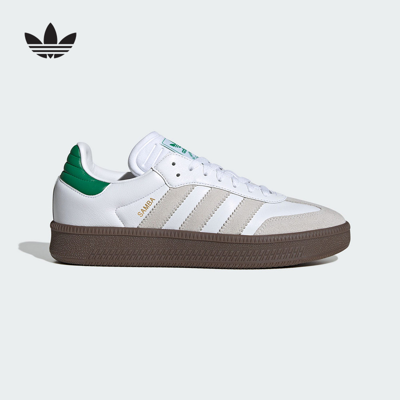 adidas阿迪达斯板鞋三叶草男女鞋SAMBA XLGORI运动休闲鞋 JR3326