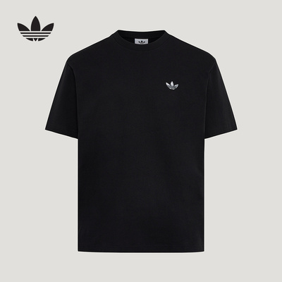 adidas阿迪达斯Flag GFX短袖T恤2026夏男纯棉运动半袖上衣 KG6338