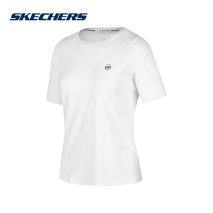 凉感吸湿速干防晒运动服P224W061 新款 0019 T恤男24夏季 斯凯奇短袖