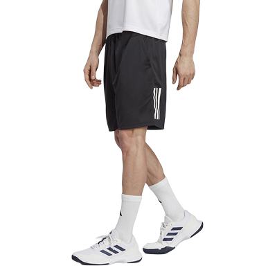 adidas阿迪达斯短裤男夏梭织薄款三条纹跑步速干透气五分裤HR8726