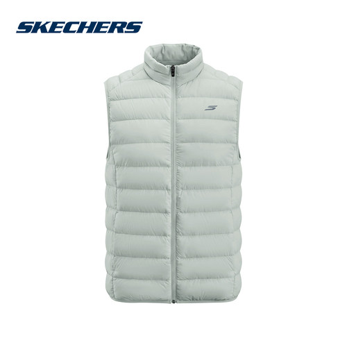 SKECHERS(斯凯奇)2026冬男羽绒背心 P426M015-00KW