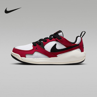 NIKE耐克童鞋JORDAN CMFT魔术贴白黑红男女童运动鞋 HQ0507-106