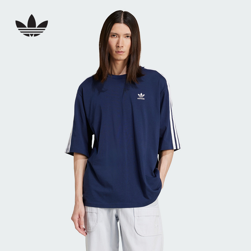 adidas阿迪达斯三叶草半截袖经典款25夏男ADICOLOR短袖T恤JP1059