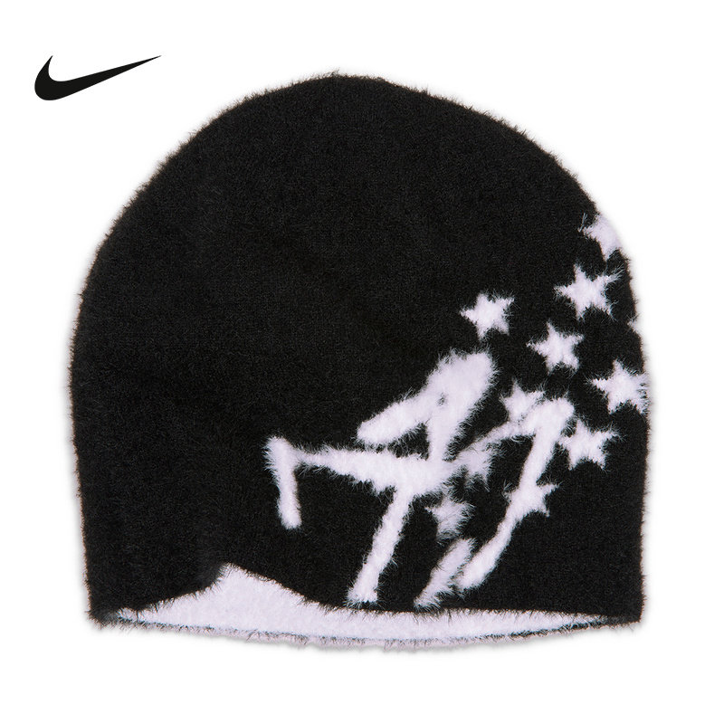 NIKE耐克冬季新款男子毛绒舒适保暖休闲时尚潮流帽子 IQ6398-010