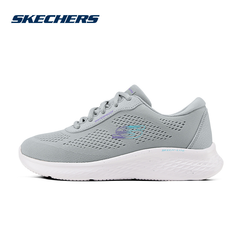 斯凯奇SKECHERS新品2024秋女厚底缓震透气运动鞋 150198C-LTGY