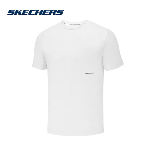 Skechers斯凯奇2026夏季男子运动短袖休闲百搭T恤衫P226M088/0019