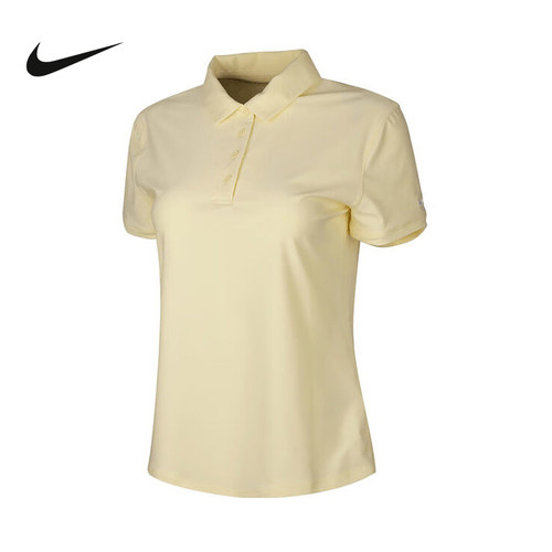 Nike耐克短袖女夏新款Dri-FIT高尔夫翻领POLO衫运动T恤FQ1575-744