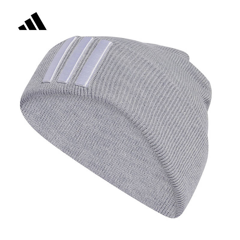 adidas阿迪达斯2025冬中性三条纹3-STRIPES包头冷帽针织帽 KA2359