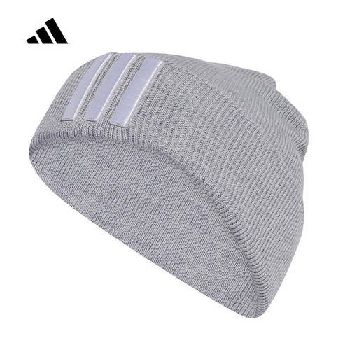 adidas阿迪达斯2025冬中性三条纹3-STRIPES包头冷帽针织帽 KA2359