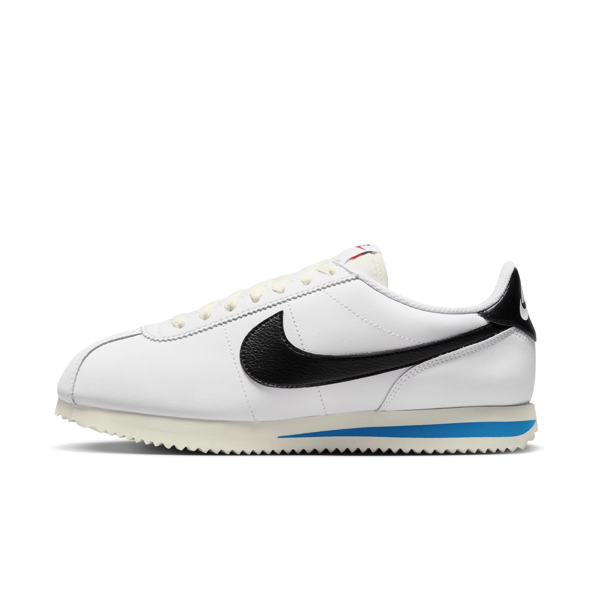 NIKE耐克女鞋CORTEZ运动鞋秋冬新款低帮复古休闲小白鞋DN1791-100