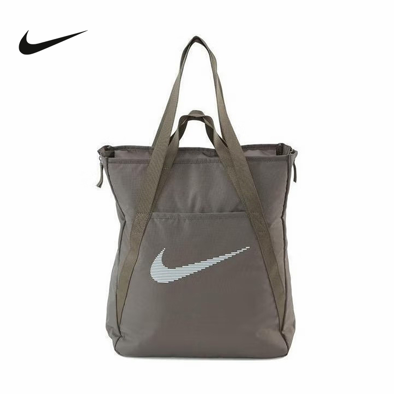 NIKE耐克手拎包男女同款斜挎包休闲电脑包大容量托特包DR7217-214