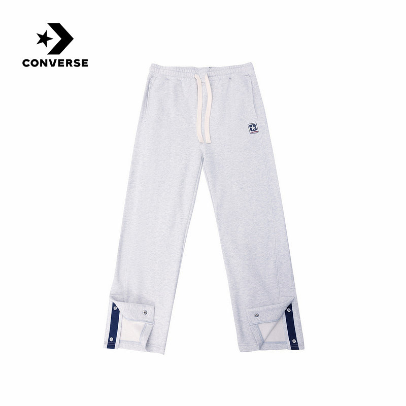 Converse匡威26春男休闲阔腿裤宽松运动裤针织长裤 MCJ698-GGN图片