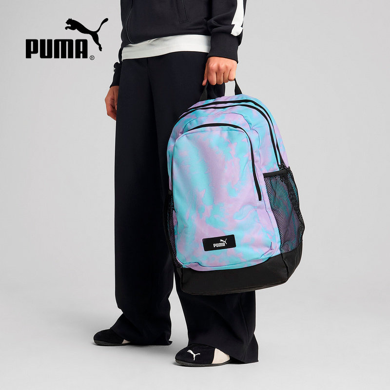 PUMA彪马2025新款春季男女学生书包运动休闲健身双肩包 09