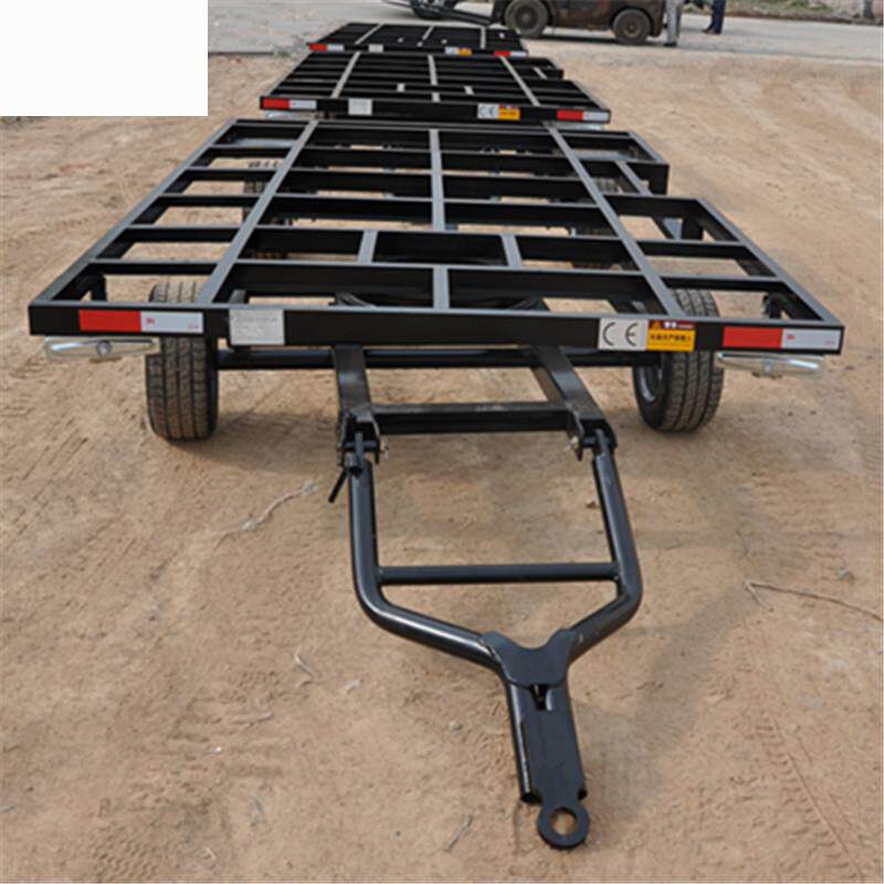 1.5吨框架拖车房车底盘骨架拖车工具车移动房车底盘骨架拖车