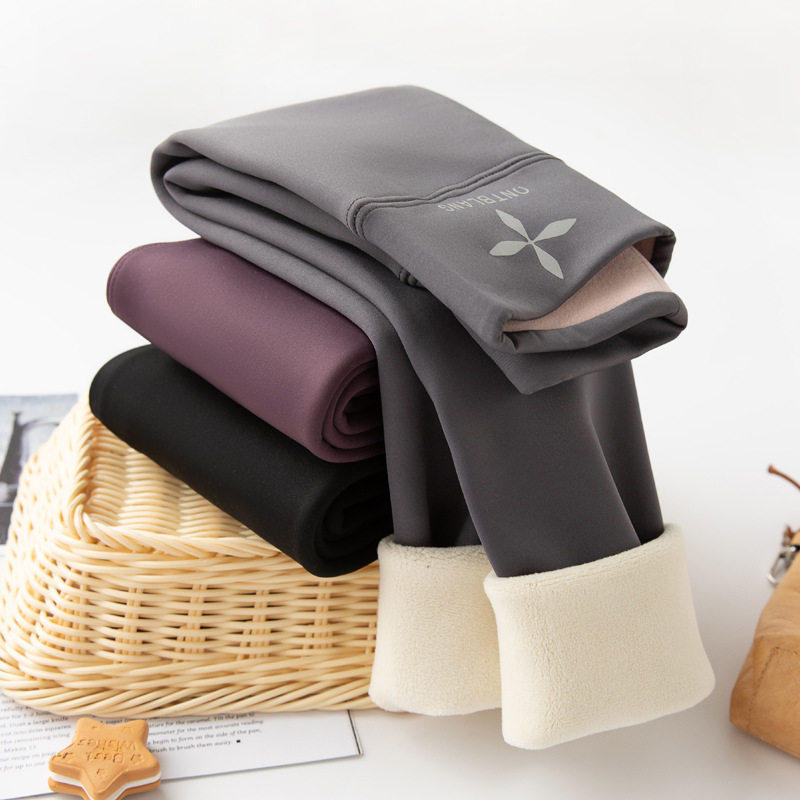 Next MaxM女童打底裤加绒秋冬外穿儿童鲨鱼裤大童芭比裤保暖裤子