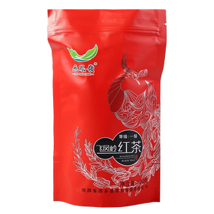 2023新茶飞凤岭红茶茶叶蜜花香型陕西特产汉中红茶袋装100g