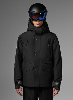 AzureMountain/蔚蓝山脉 Fredinol弗雷蒂诺羽绒夹克黑色