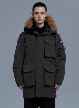 AzureMountain/蔚蓝山脉Mainri-Expedition派克大衣男保暖羽绒服