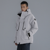 AzureMountain 蔚蓝山脉ECWCS四代风雨雪派克大衣男连帽羽绒服