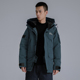 AzureMountain 保暖外套 蔚蓝山脉Kawagebo派克大衣羽绒服男冬季