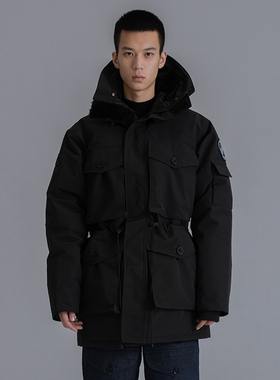 AzureMountain/蔚蓝山脉Tumol 图摩尔人派克大衣鹅绒羽绒服