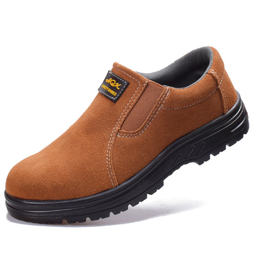 劳保鞋电焊工牛皮防砸防刺穿