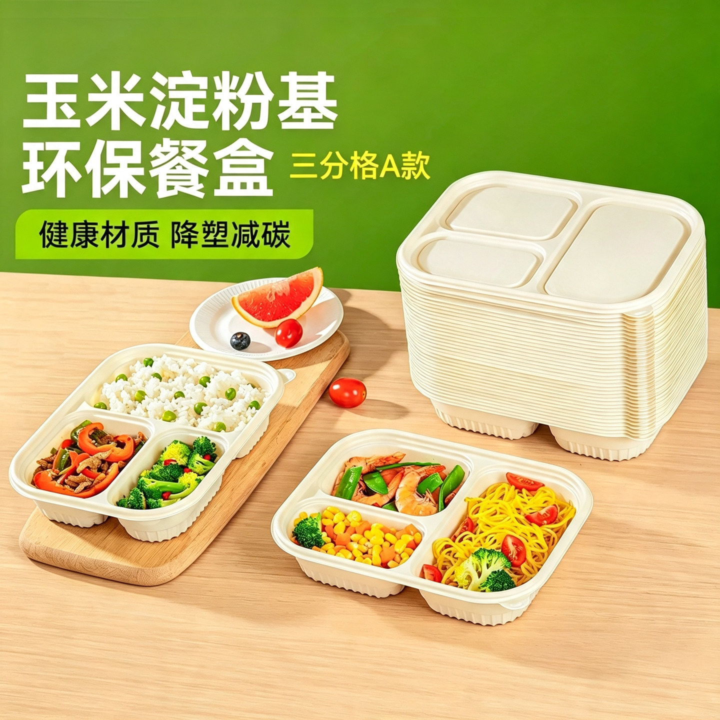 特美居食品级一次性碗加厚耐高温图片