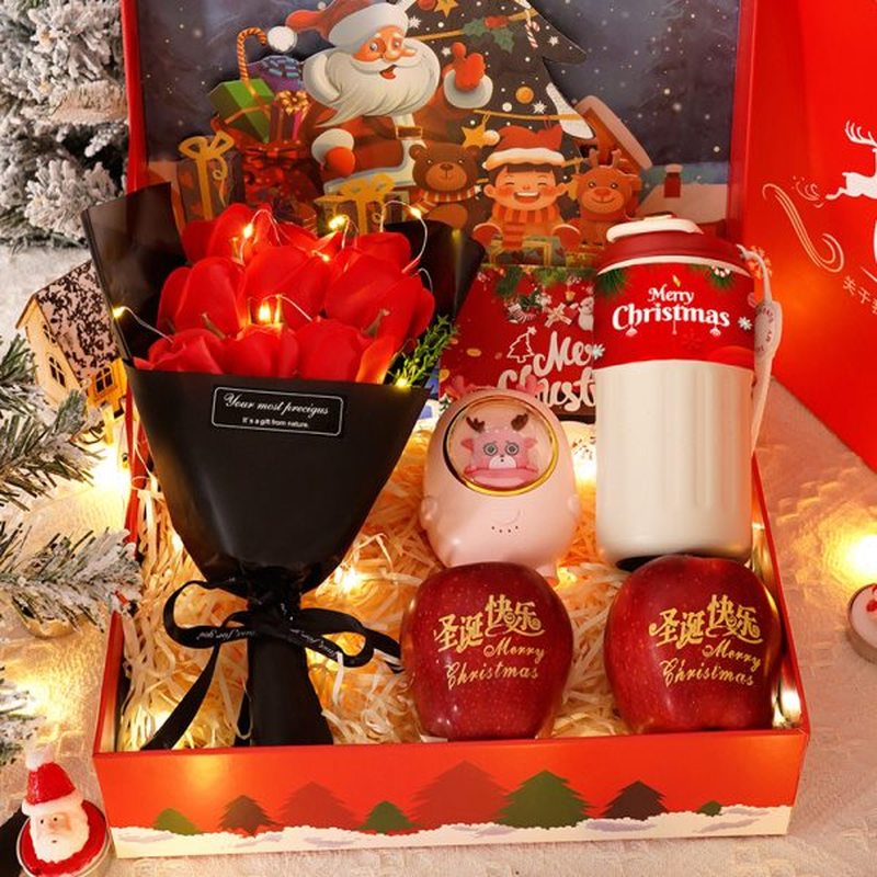 圣诞节平安果礼盒平安夜送女友闺蜜实用套装有意义的生日礼物