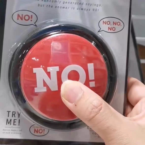 YES发声按钮超绝气泡音恶搞整蛊神器抽象搞笑按压发声解压小玩具