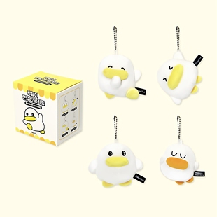 韩国代购QwakCheol毛绒鸭鸭玩偶挂件公仔盲盒钥匙扣包挂件礼物
