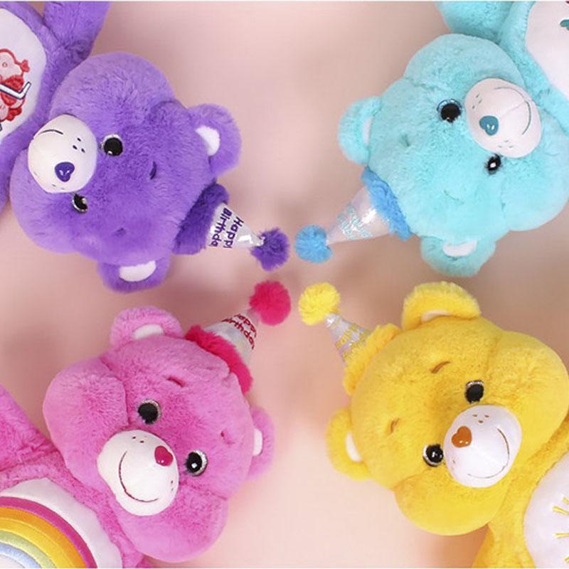 韩国爱心小熊毛绒公仔可爱玩偶