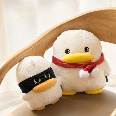 韩国正版QwakCheol小鸭毛绒玩偶