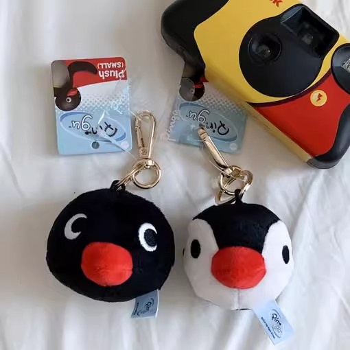 韩国正版pingu大头企鹅钥匙扣