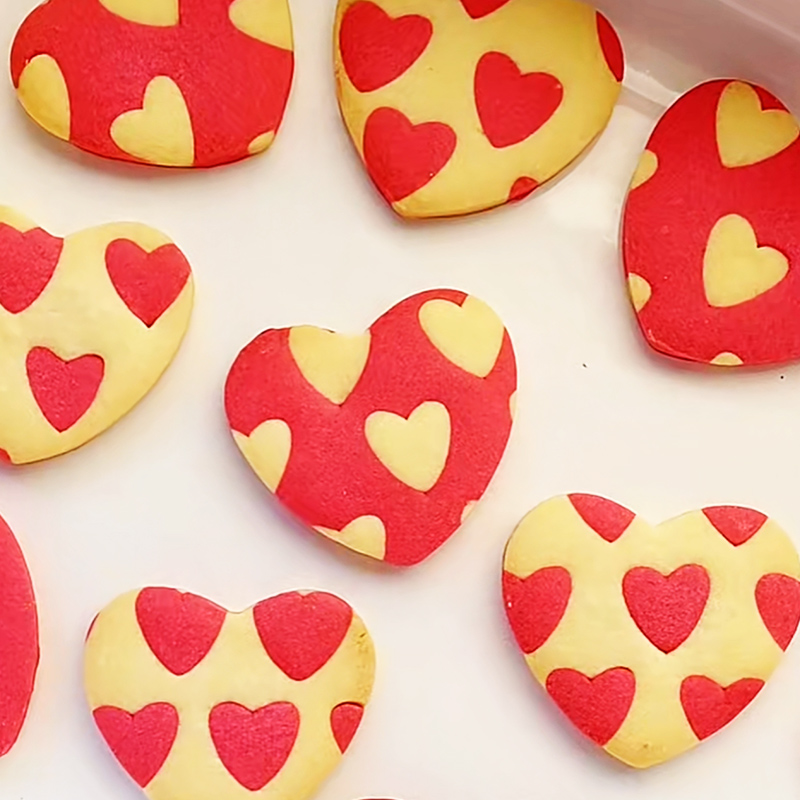 爱心馒头翻糖饼干模具数字母印章