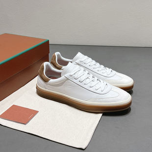 高定版型LP德训鞋2024春秋新款小白鞋男女柔软真皮百搭休闲 板鞋