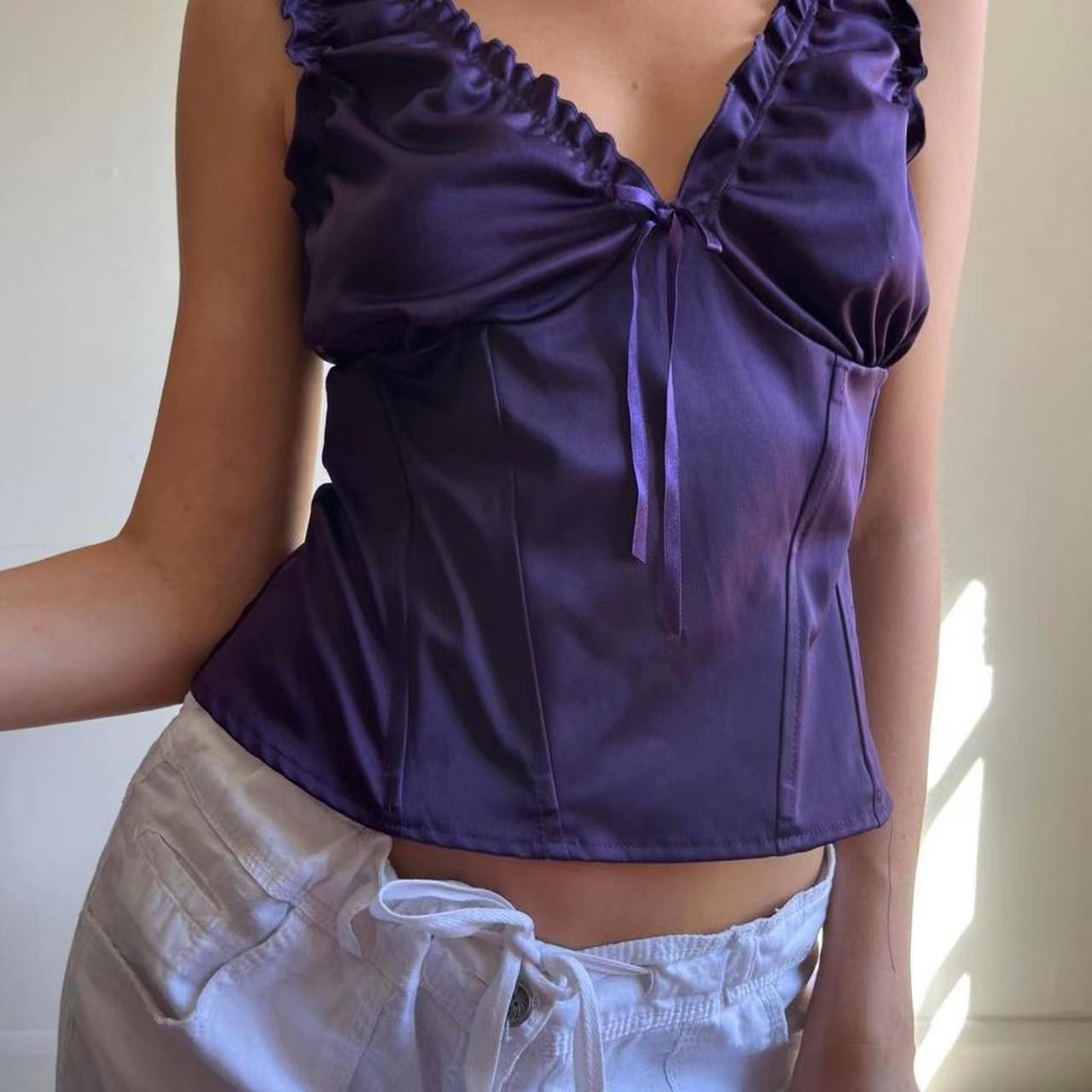 sexy new girl v-neck tank summer silky sling club female