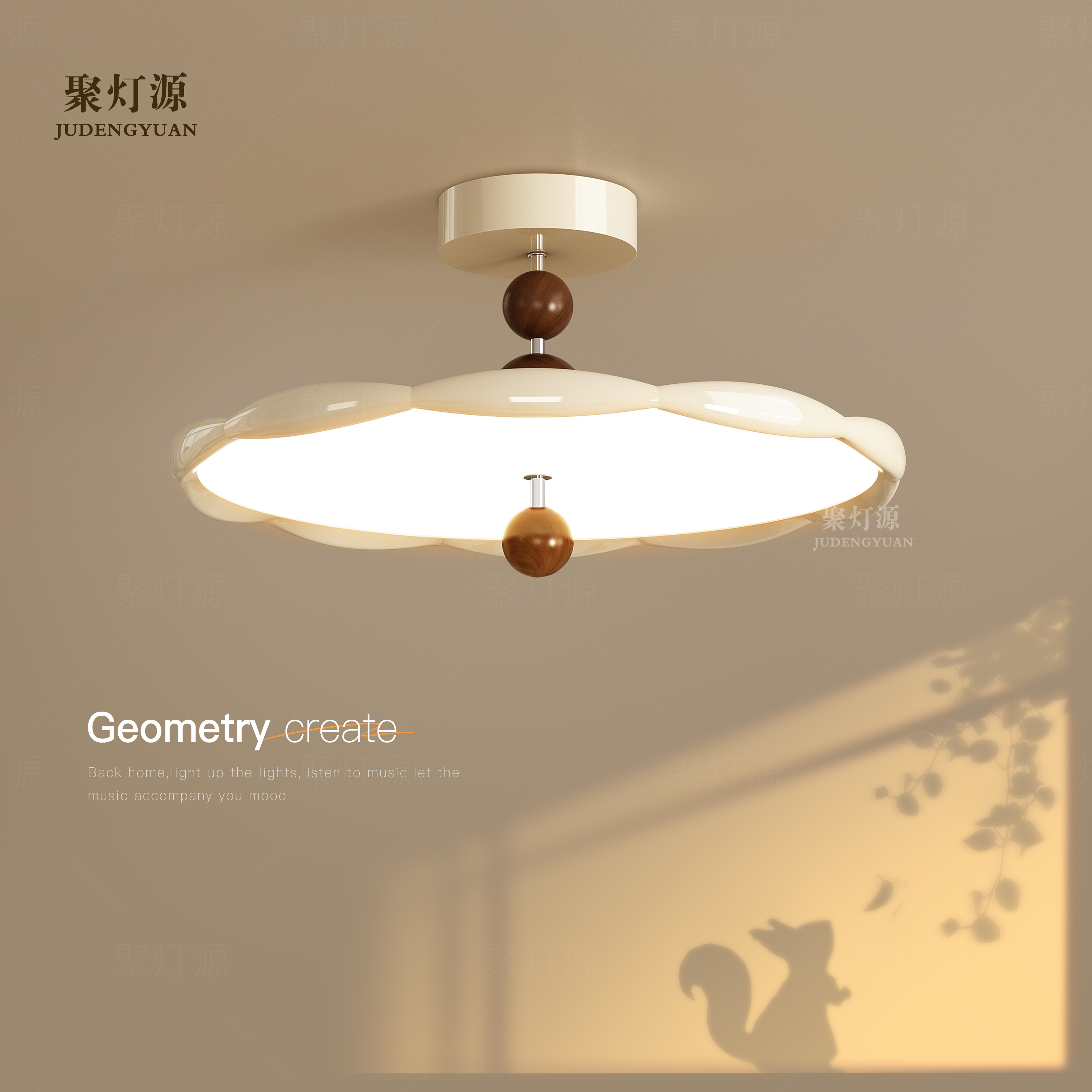 中古风led主卧室灯法式客厅灯具